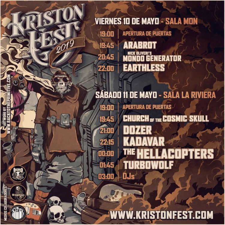 Horarios del Kristonfest 2019