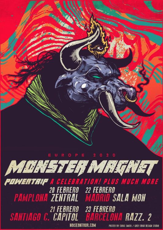 monster magnet cartel gira 2020 españa