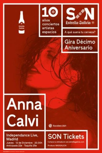 anna calvi concierto madrid 2019 independance live son estrella galicia
