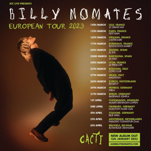 concierto de billy nomates en madrid 2023